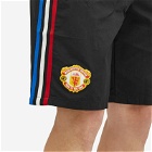 Adidas Men's x MUFC x The Stone Roses Shorts in Black