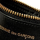 Comme des Garçons SA8100HL Huge Logo Wallet in Black