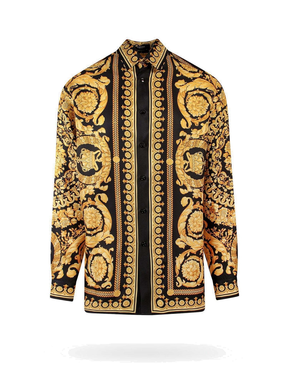 Versace Shirt Gold Mens Versace