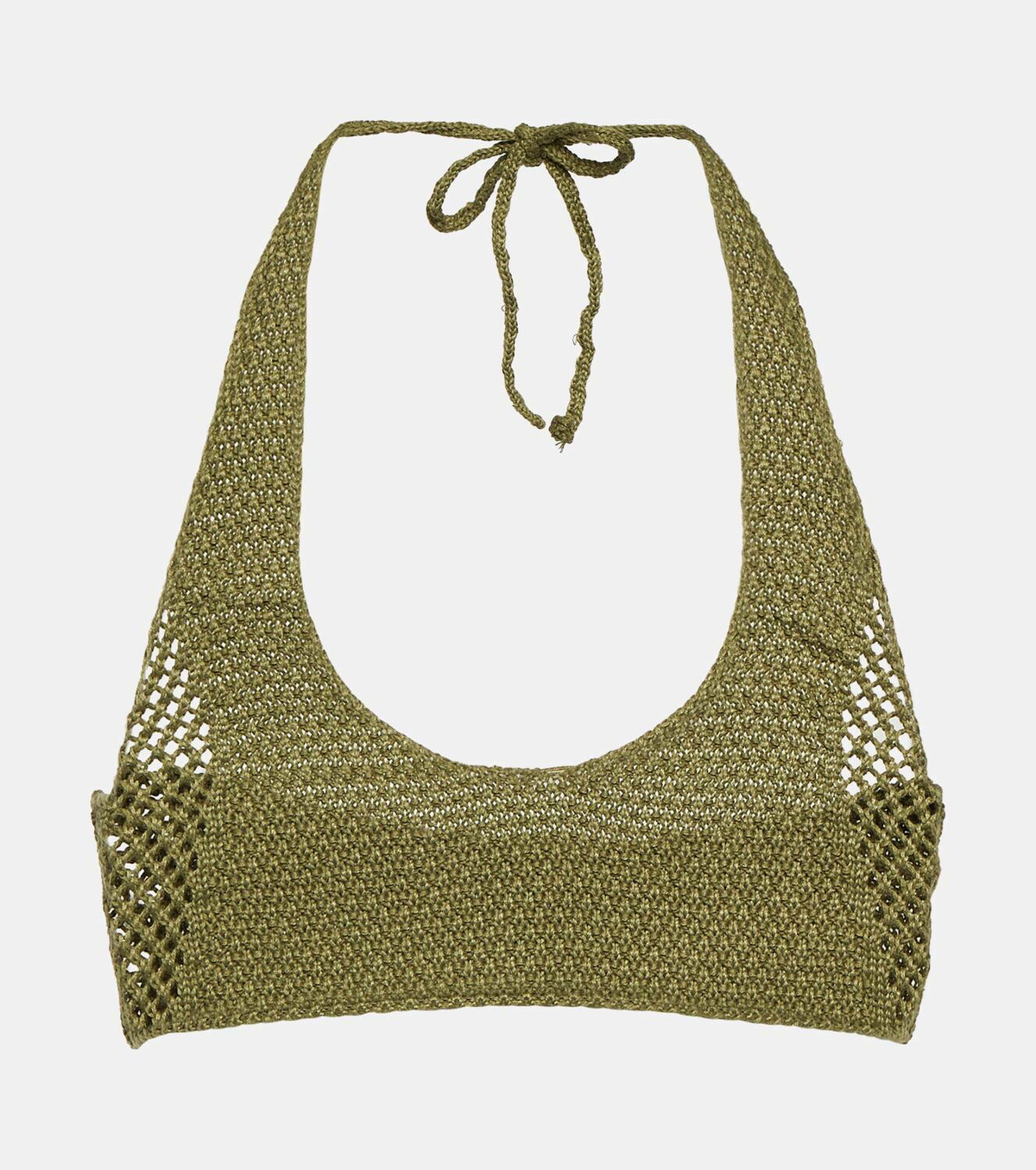 Bananhot Mari halterneck knit bra top