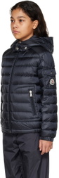 Moncler Enfant Kids Navy Lauros Down Jacket