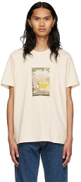 The Farmers Market Global Beige Cotton T-Shirt