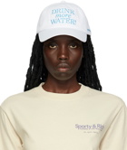 Sporty & Rich White 'Drink More Water' Cap