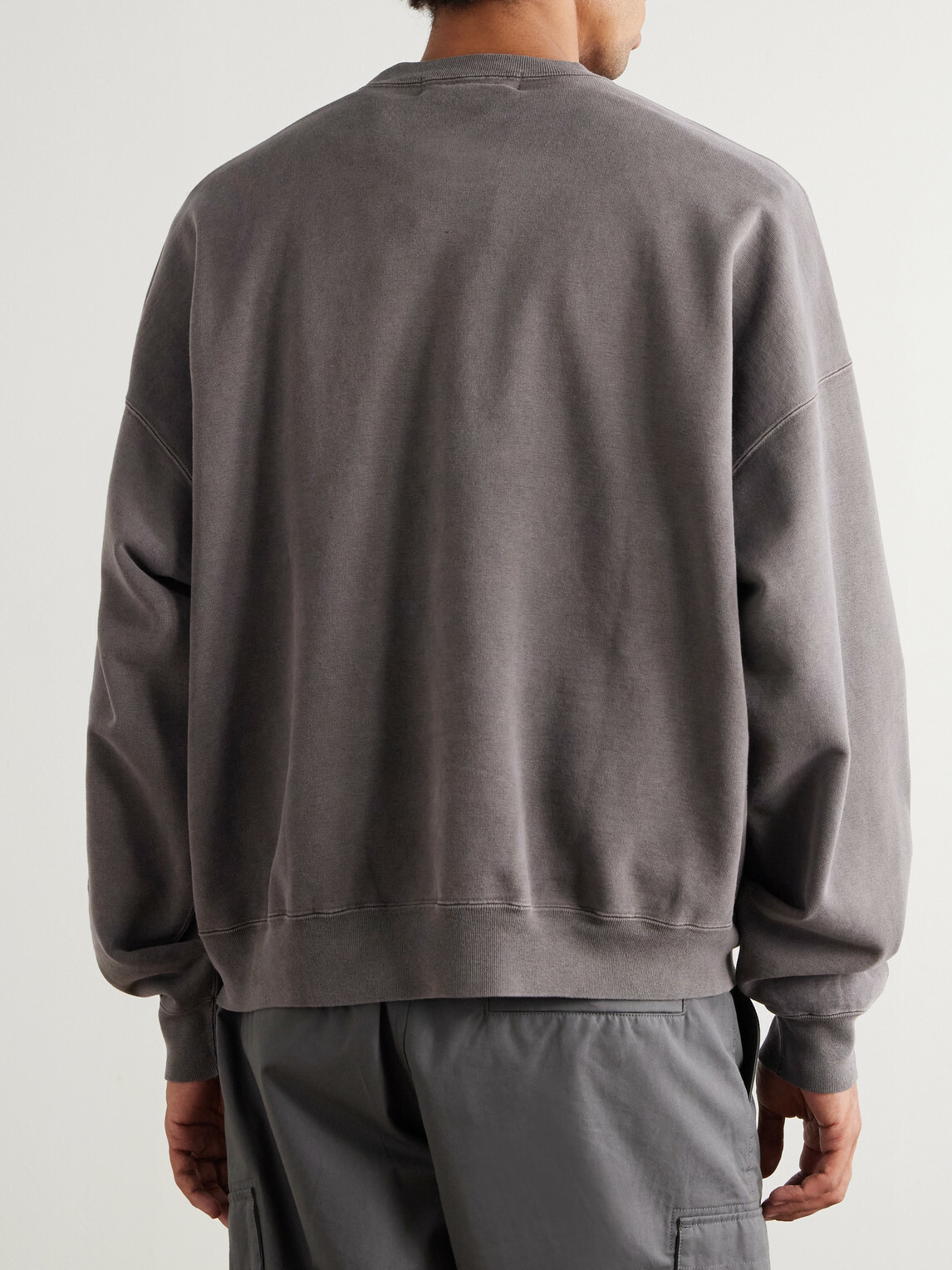 Remi Relief - Cotton-Jersey Sweatshirt - Brown