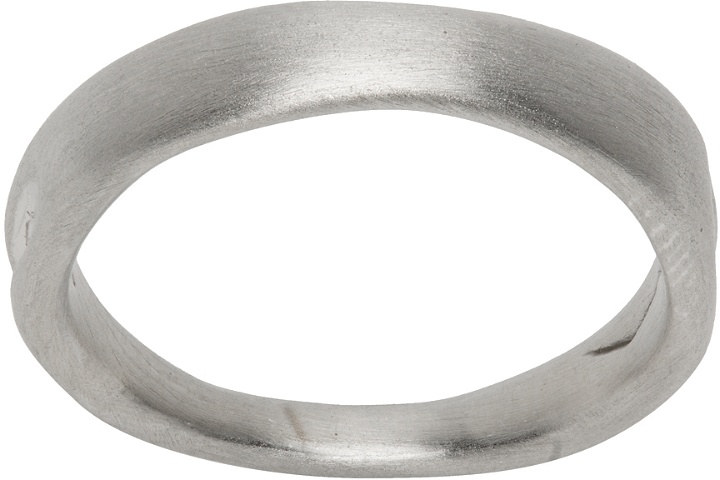 Photo: Completedworks Silver Deflated (Do Not Inflate) Ring