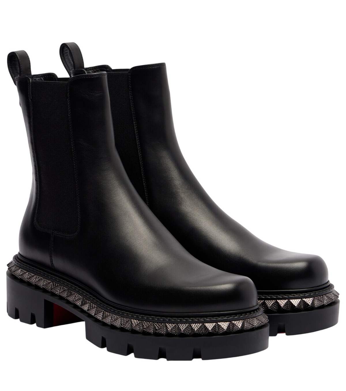 Christian Louboutin - Ziptotal 85 leather ankle boots