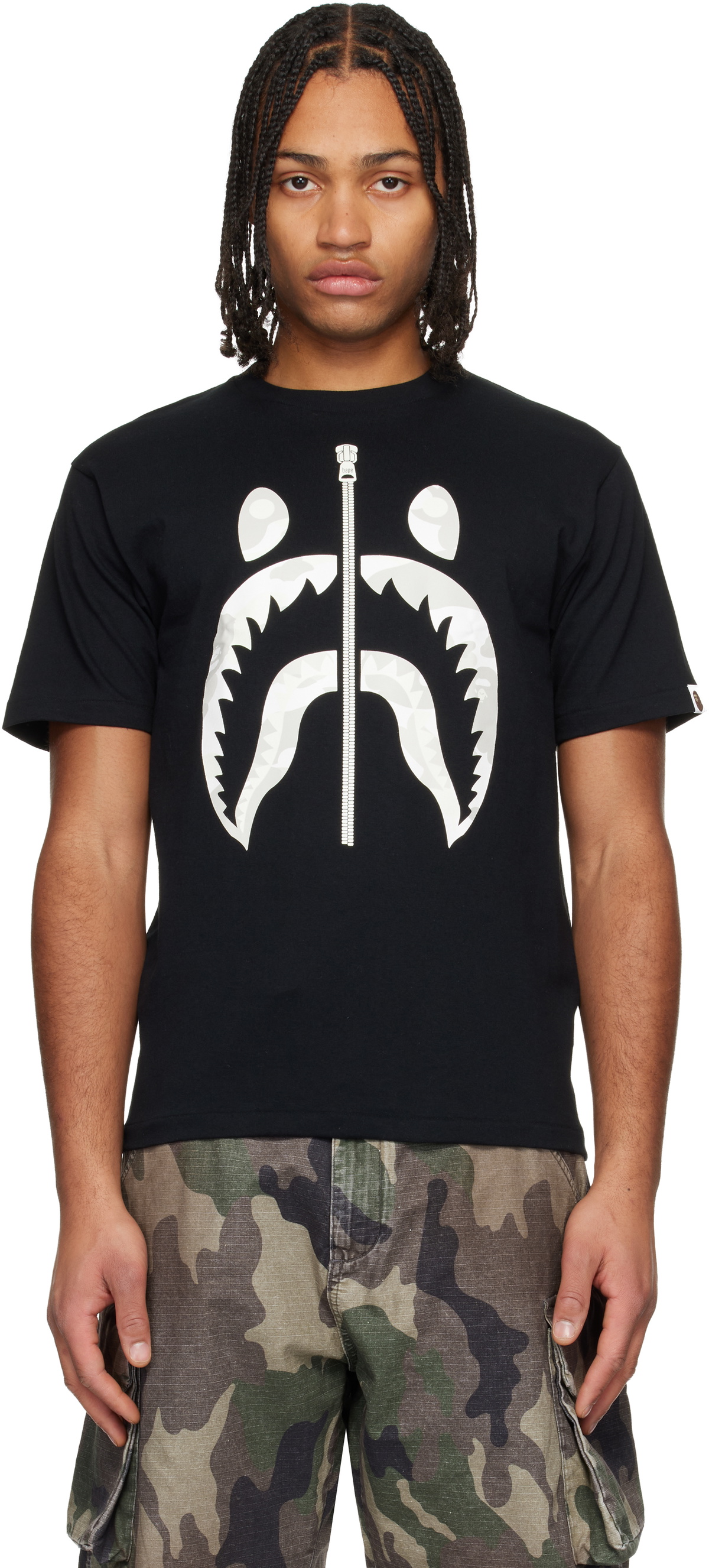 A Bathing Ape 1st Camo Thermal Tee A Bathing Ape