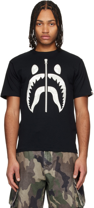 Photo: BAPE Black City Camo Shark T-shirt