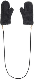 Max Mara Gray Ombrat03 Mitts