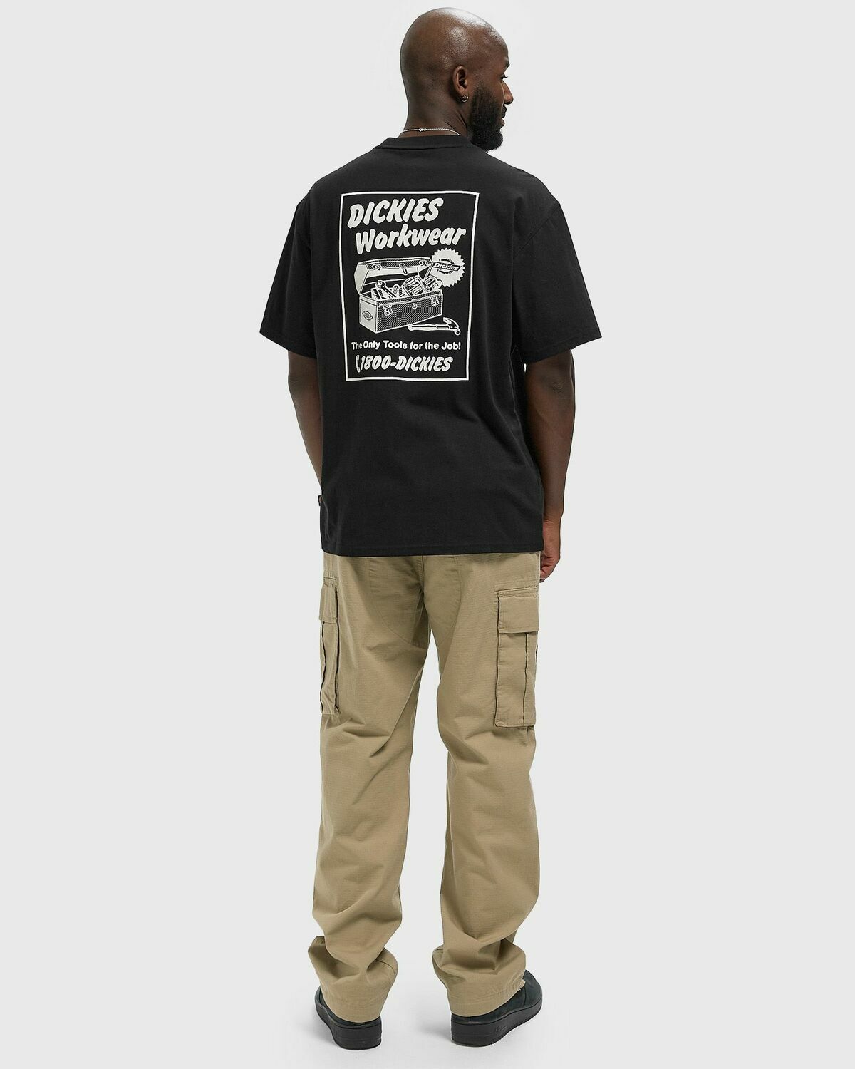 DICKIES DRY RIDGE SS TEE Black Mens Shortsleefe