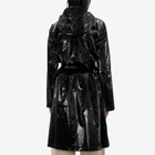 Rains Women's A-Line Long Rain Coat in Night