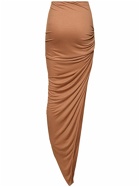 RICK OWENS Edfu Twist-side Split Asymmetric Skirt