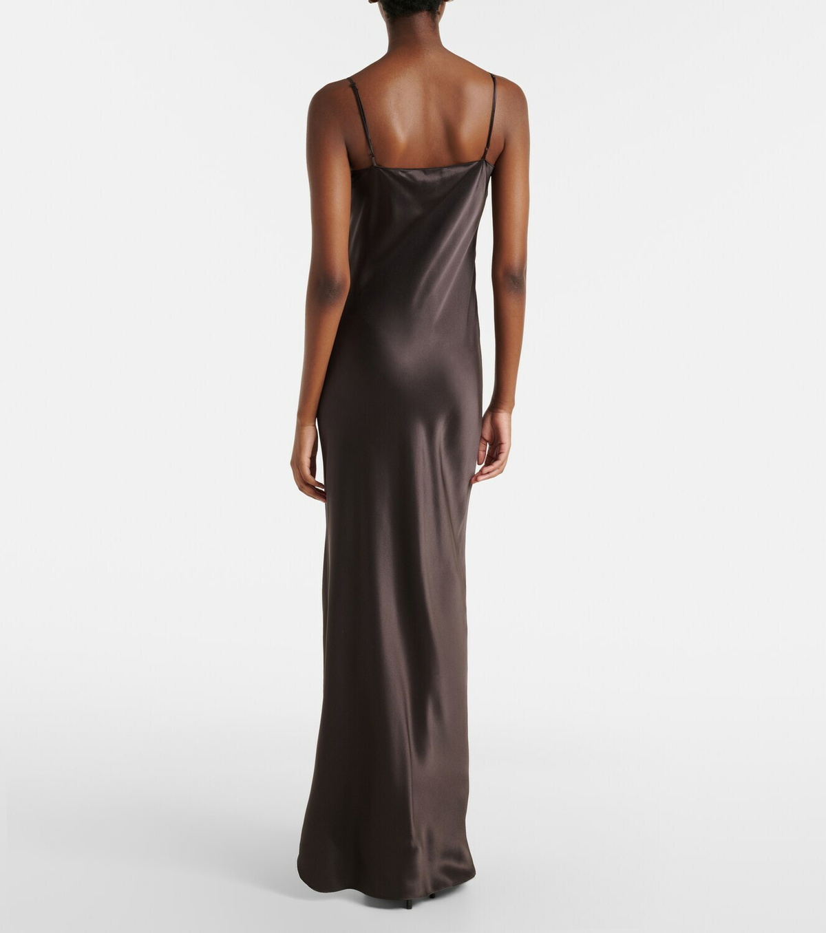 Nili Lotan Cami silk charmeuse slip dress