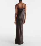 Nili Lotan Cami silk charmeuse slip dress