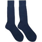 A.P.C. Navy Mario Socks