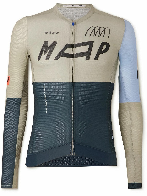 Photo: MAAP - Adapt Pro Air Recycled-Mesh Cycling Jersey - Gray