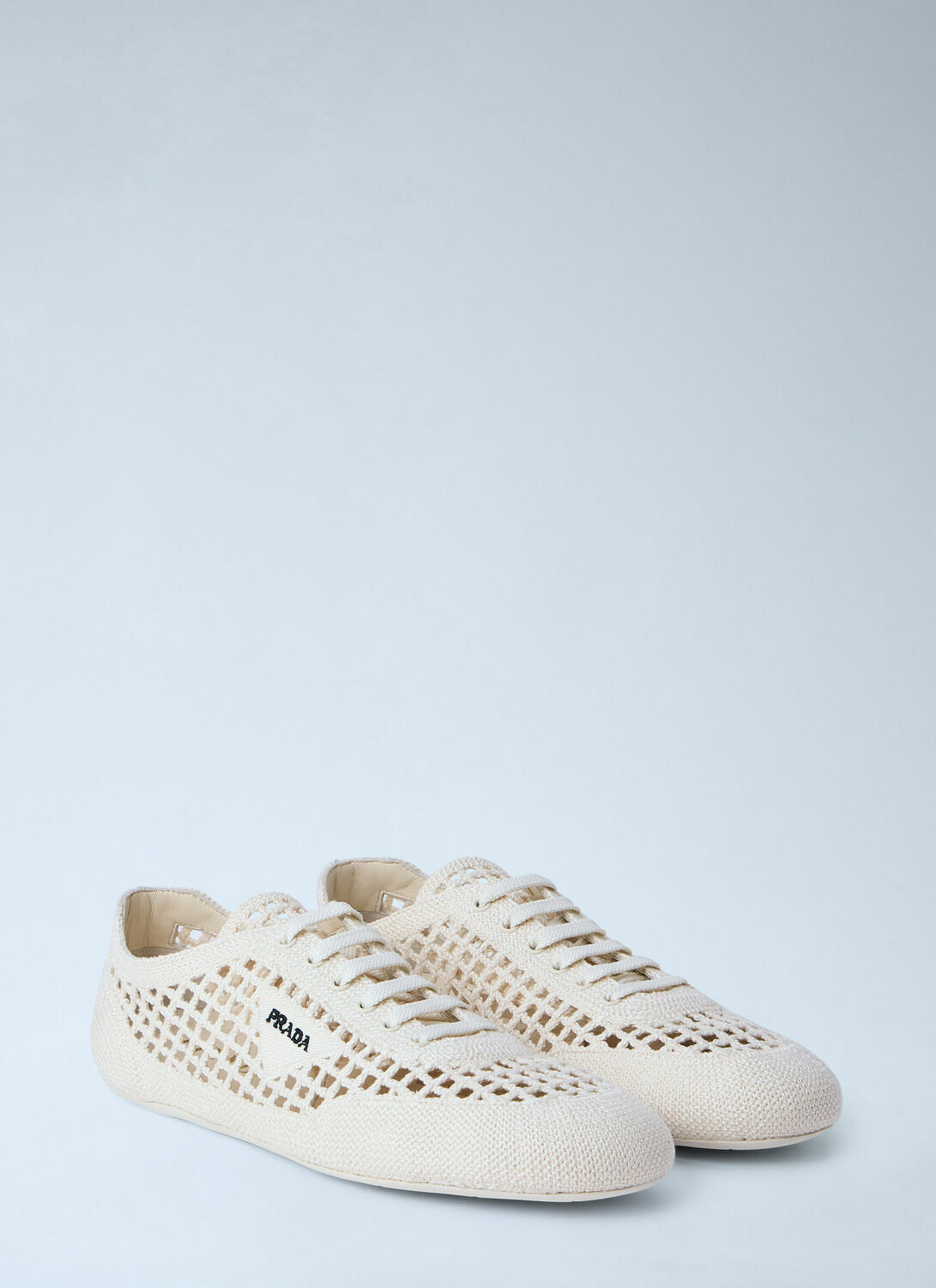 Prada Collapse Crochet Sneakers