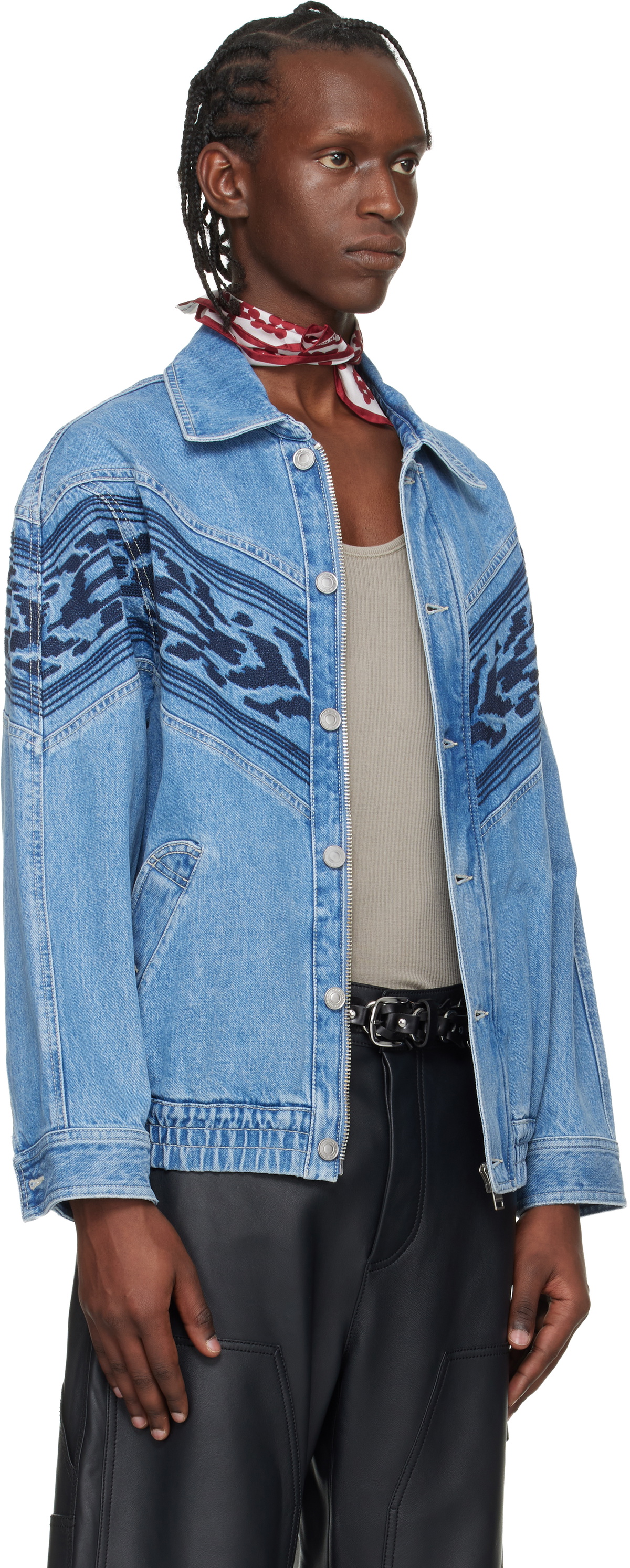 Isabel Marant Blue Julian Denim Jacket