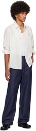 Small Talk Studio Blue Five-Pocket Jeans