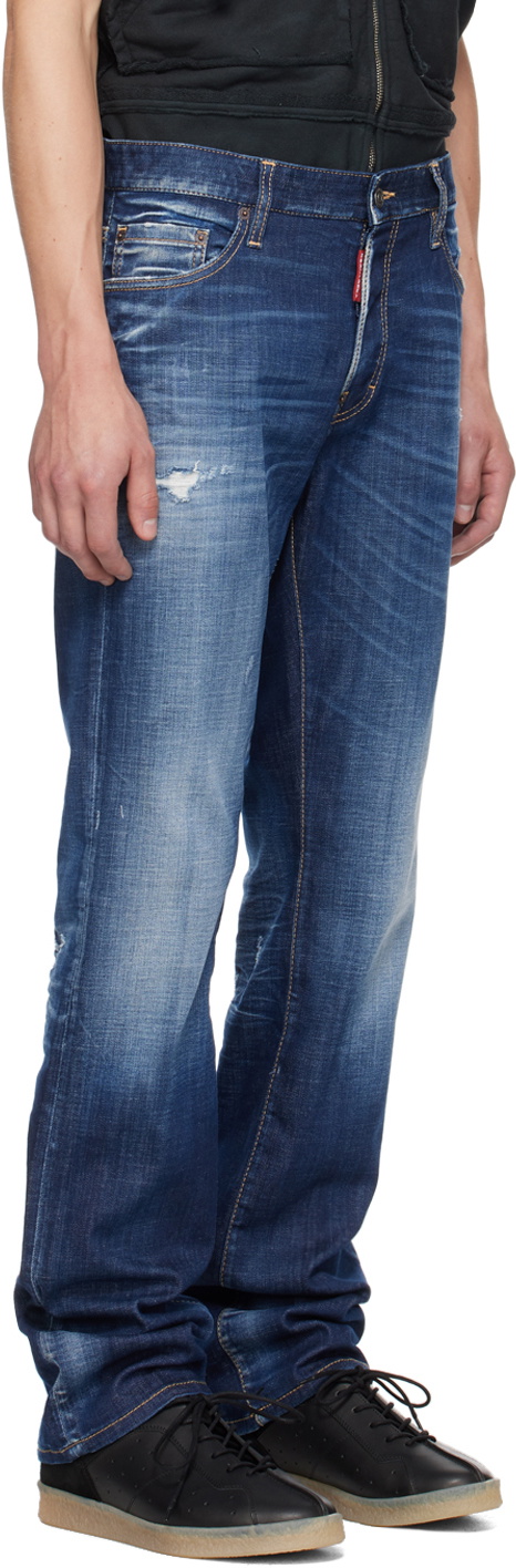 Dsquared2 Blue Roadie Jeans Dsquared2