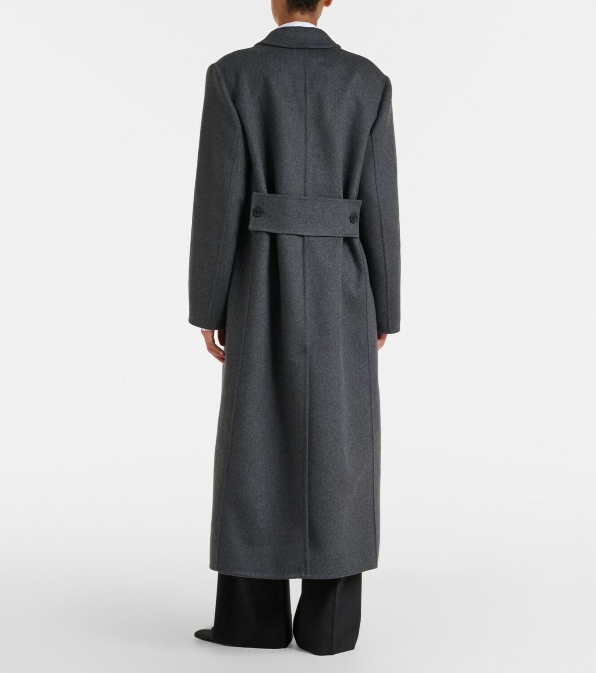 Victoria Beckham Double-breasted wool-blend coat