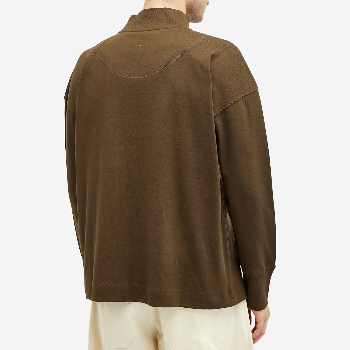 Margaret Howell｜SWEATSHIRTS (MHL MOCK NECK THERMAL - BA MHL by Margaret Howell Men's Thermal Mock Neck Sweatshirt in