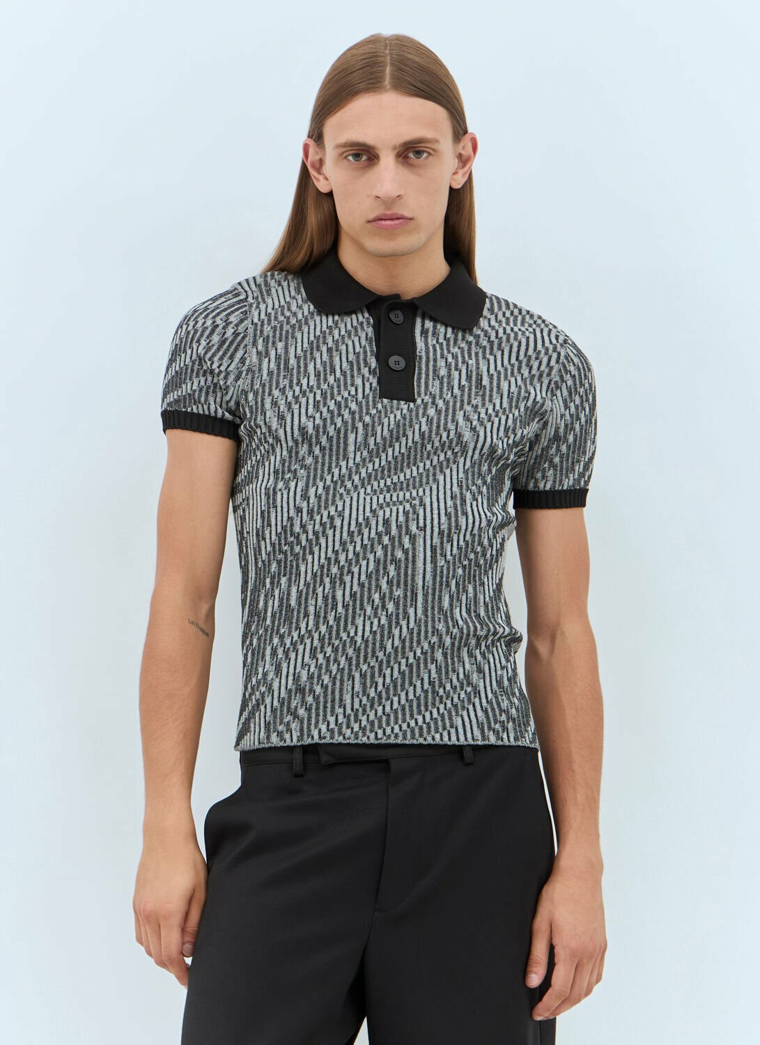 Jacquemus Le Polo Zebra