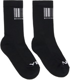 VTMNTS Black & White Yes/No Socks