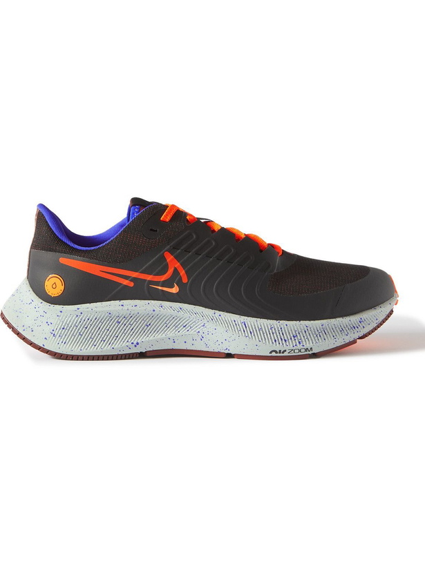 Photo: Nike Running - Air Zoom Pegasus 38 Shield Mesh Running Sneakers - Black