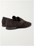 TOM FORD - Dover Suede Loafers - Brown
