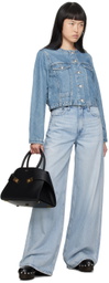 rag & bone Blue Faded Denim Jacket