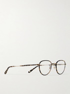 Garrett Leight California Optical - Wiltern D-Frame Tortoiseshell Acetate and Gold-Tone Optical Glasses