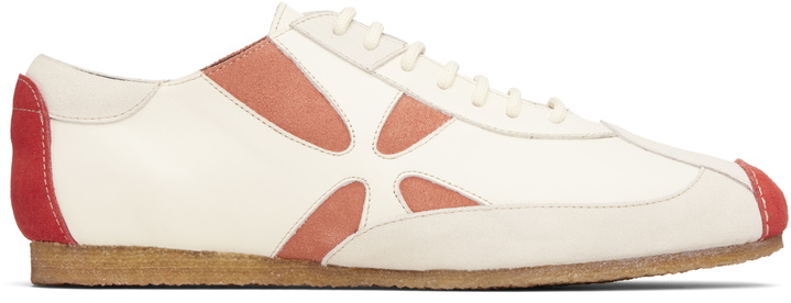 Photo: Stefan Cooke Off-White & Orange Slashed Trainer Sneakers