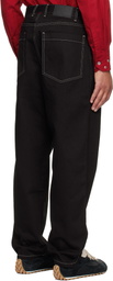 CASEY CASEY Black Leo Jeans