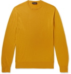 Loro Piana - Slim-Fit Baby Cashmere Sweater - Yellow