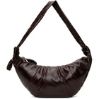 LEMAIRE Brown Large Croissant Bag