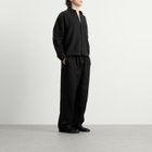 MKI Men's Linen Box Dress Shirt in Black