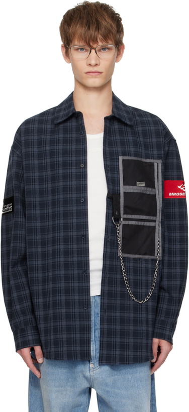 Photo: Martine Rose Navy Wallet Shirt