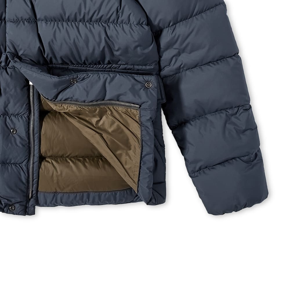Woolrich Men's Sierra Hooded Jacket in Melton Blue Woolrich