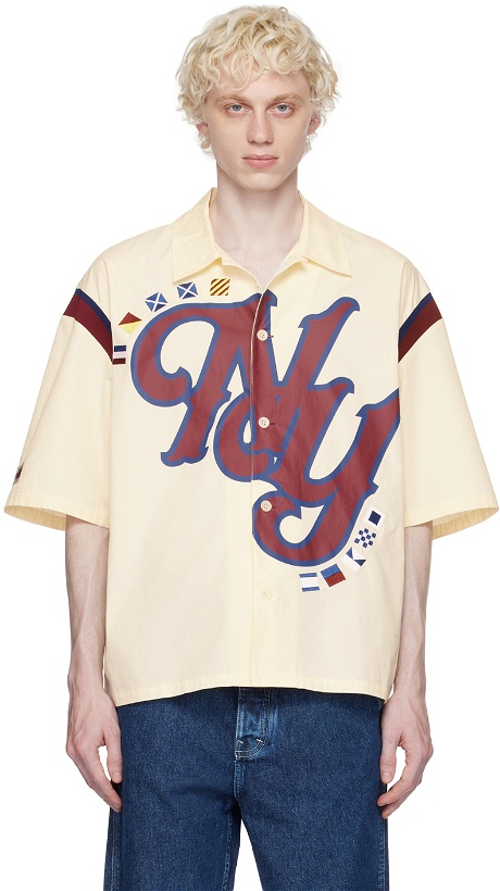 Photo: Tommy Jeans Beige College 'NY' Shirt