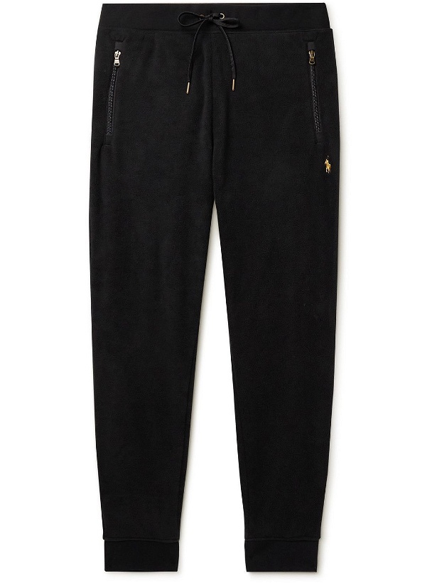 Photo: Polo Ralph Lauren - Tapered Recycled Fleece Track Pants - Black