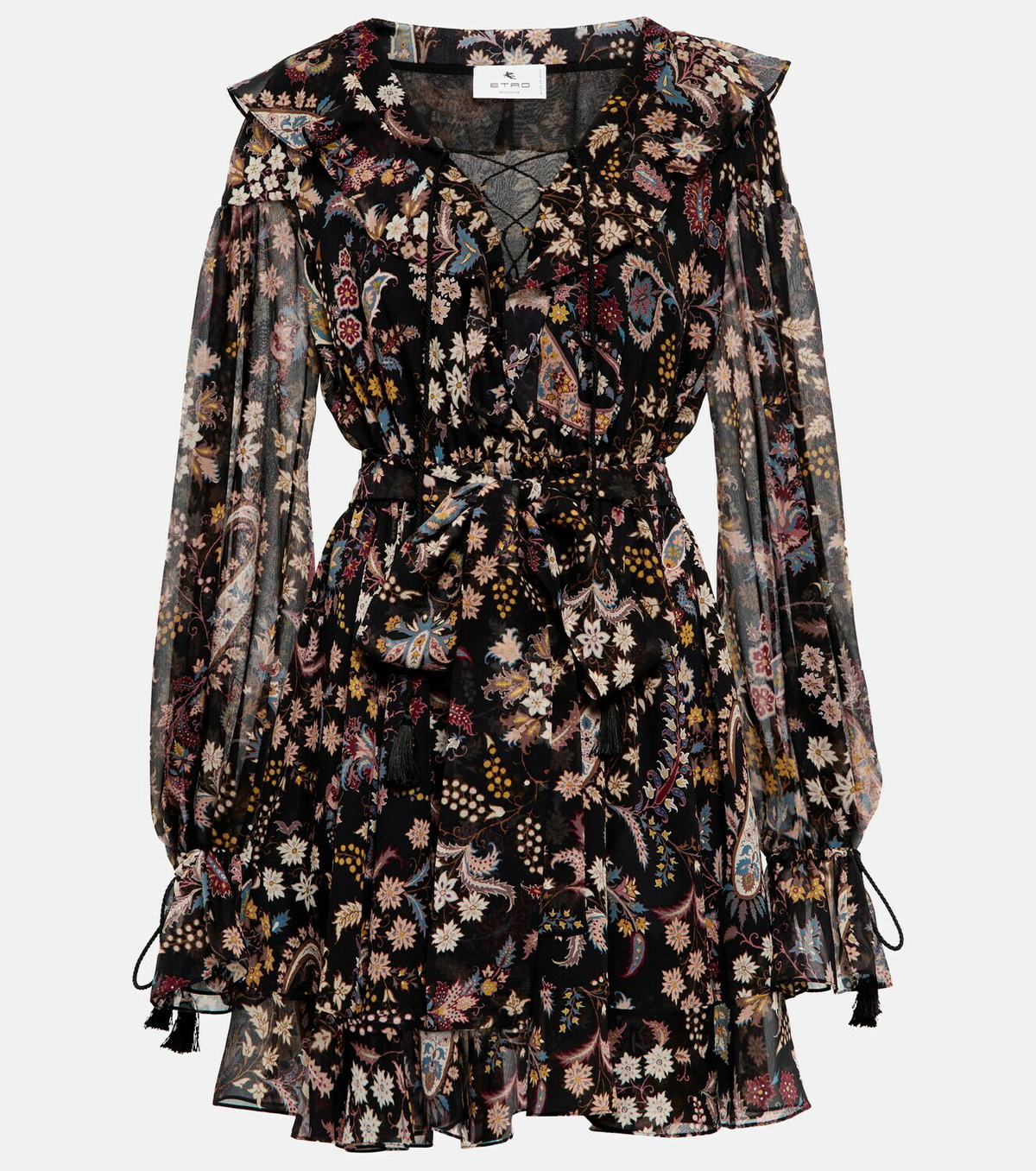 Etro - Paisley silk minidress Etro