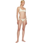 TOTEME Off-White Scoop Bikini Bottom