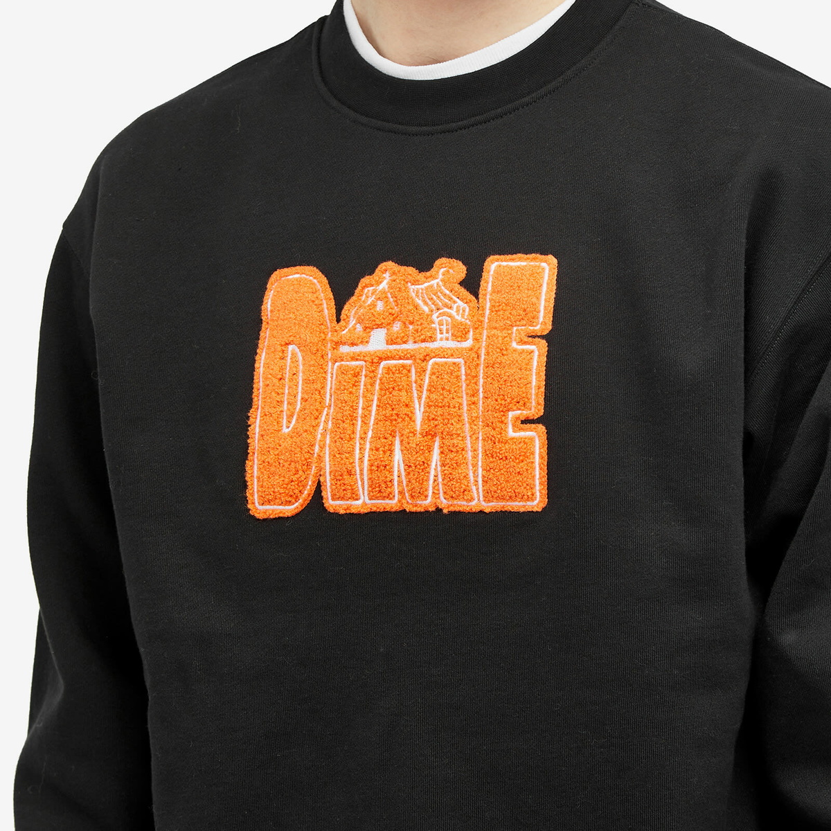 Dime Men's Club Sweater in Black Dime