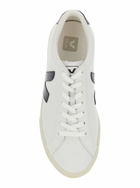 Veja esplar White Low Top Sneakers With Contrasting Heel With Logo Lettering And Logo Patch On The Side In Leather Unisex
