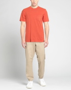 Drumohr Mens T-shirt in Mandarin