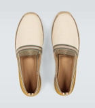 Fendi Canvas jacquard espadrilles