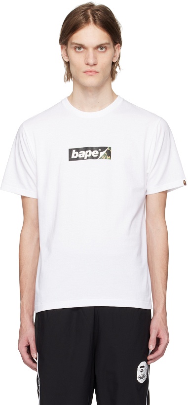 Photo: BAPE White Archive Graphic #6 T-Shirt