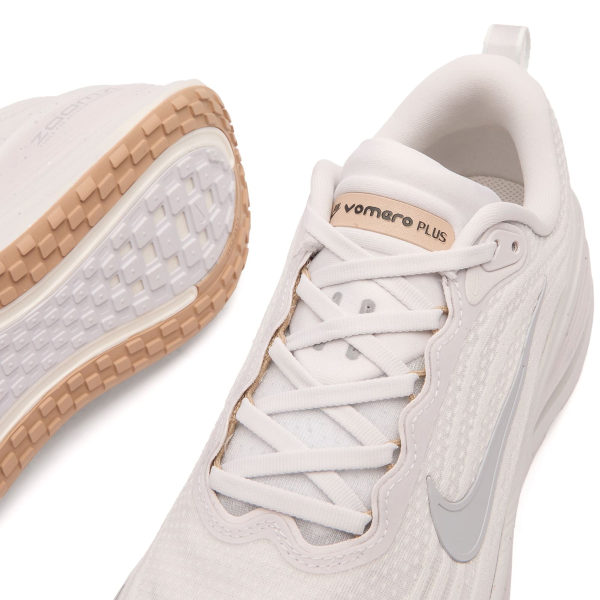 Nike Vomero Plus Speckle Sneaker in Vast Grey/Hemp-Chrome/Black