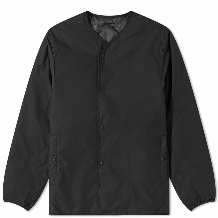 Photo: Nanamica Men's Reversible Down Cardigan in Black